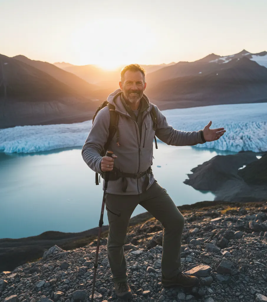 Mountain trail in high country, space to think again
