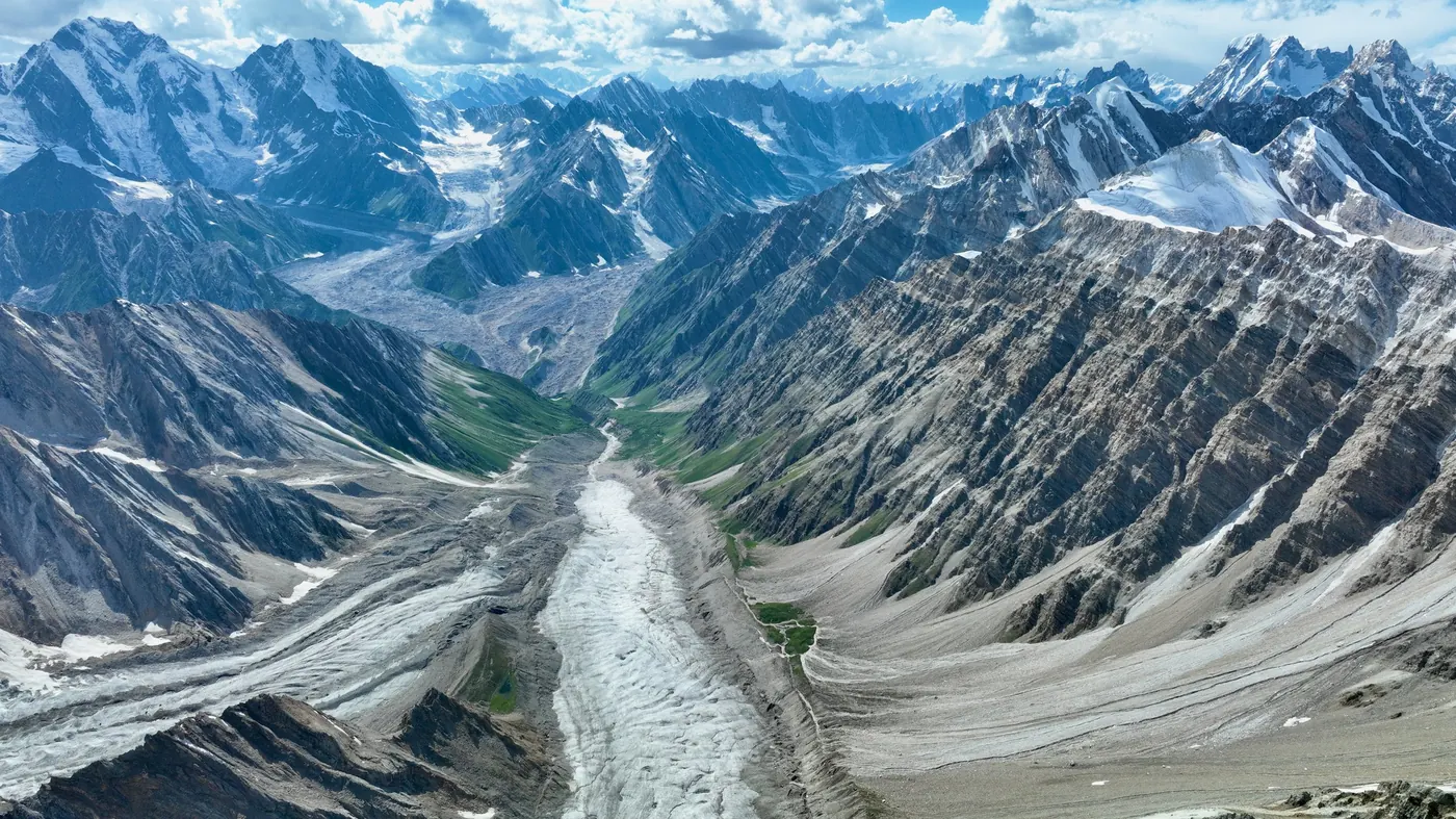 High pass in Pakistan from above