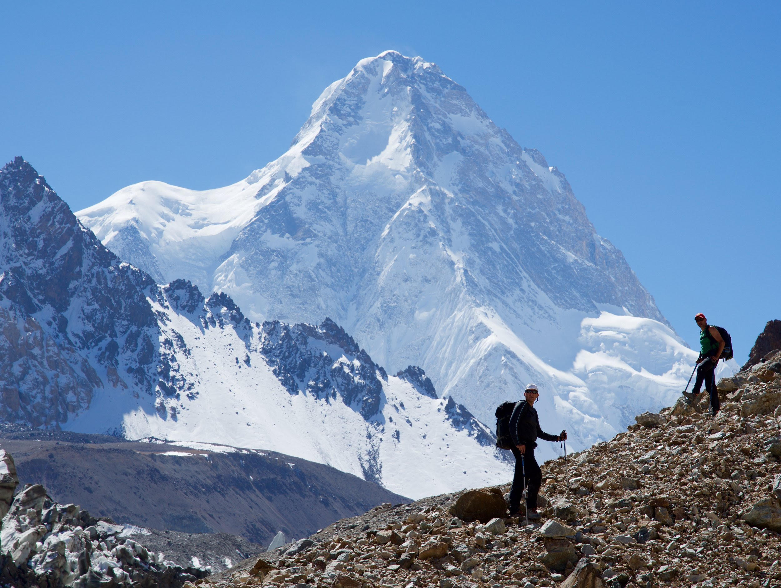 High mountain valley from above, adventure as a reset
